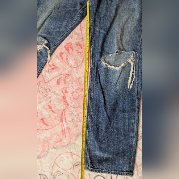 Rag - Bone Distressed Blue Jeans Buckley made In USA Size 30 100% Cotton - Picture 9 of 9